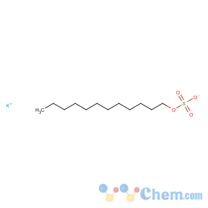 CAS No:4706-78-9 Sulfuric acid,monododecyl ester, potassium salt (1:1)