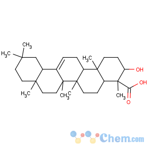 CAS No:471-66-9 (6aR,6bS,8aR,12aR)-3-hydroxy-4,6a,6b,8a,11,11,14b-heptamethyl-1,2,3,4a,<br />5,6,7,8,9,10,12,12a,14,14a-tetradecahydropicene-4-carboxylic acid