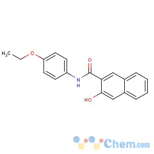 CAS No:4711-68-6 N-(4-ethoxyphenyl)-3-hydroxynaphthalene-2-carboxamide