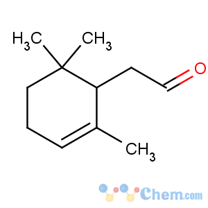 CAS No:472-64-0 2-Cyclohexene-1-acetaldehyde,2,6,6-trimethyl-