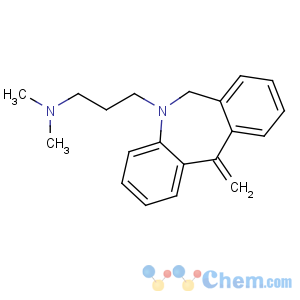 CAS No:47206-15-5 N,<br />N-dimethyl-3-(11-methylidene-6H-benzo[c][1]benzazepin-5-yl)propan-1-<br />amine