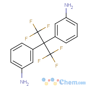 CAS No:47250-53-3 3-[2-(3-aminophenyl)-1,1,1,3,3,3-hexafluoropropan-2-yl]aniline