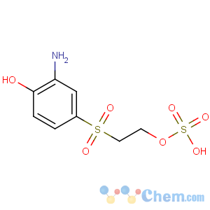 CAS No:4726-22-1 2-(3-amino-4-hydroxyphenyl)sulfonylethyl hydrogen sulfate
