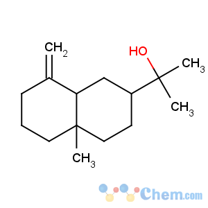 CAS No:473-15-4 2-[(2R,4aR,8aS)-4a-methyl-8-methylidene-1,2,3,4,5,6,7,<br />8a-octahydronaphthalen-2-yl]propan-2-ol