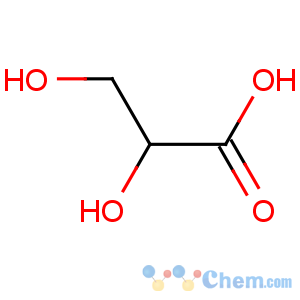 CAS No:473-81-4 2,3-dihydroxypropanoic acid