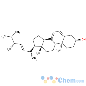 CAS No:474-69-1 Ergosta-5,7,22-trien-3-ol,(3b,9b,10a,22E)-