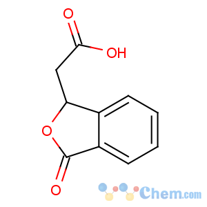 CAS No:4743-58-2 2-(3-oxo-1H-2-benzofuran-1-yl)acetic acid