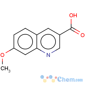 CAS No:474659-26-2 3-quinolinecarboxylicacid,7-methoxy-(9ci)