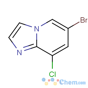 CAS No:474708-88-8 6-bromo-8-chloroimidazo[1,2-a]pyridine