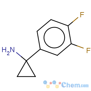 CAS No:474709-85-8 cyclopropanamine, 1-(3,4-difluorophenyl)-