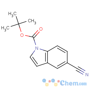 CAS No:475102-10-4 tert-butyl 5-cyanoindole-1-carboxylate