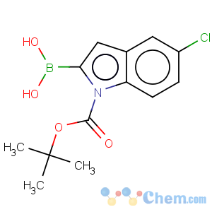 CAS No:475102-12-6 1-boc-5-chloro-1h-indole-2-boronic acid