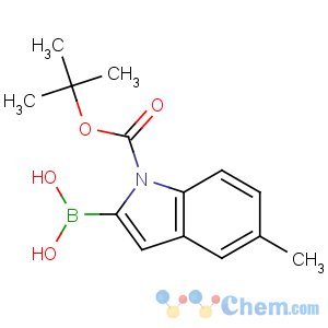 CAS No:475102-14-8 [5-methyl-1-[(2-methylpropan-2-yl)oxycarbonyl]indol-2-yl]boronic acid