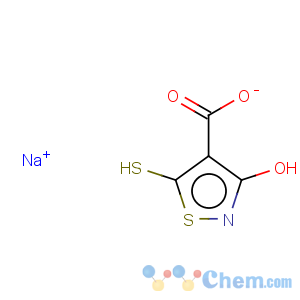 CAS No:475112-25-5 2,3-Dihydro-5-mercapto-3-oxo-4-isothiazolecarboxylic acid sodium salt (1:1)