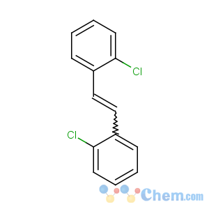 CAS No:4752-74-3 Benzene,1,1'-(1,2-ethenediyl)bis[2-chloro-