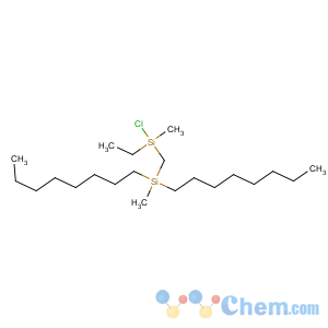 CAS No:475213-03-7 (chloro-ethyl-methyl-silyl)methyl-methyl-dioctyl-silane