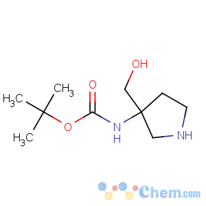 CAS No:475469-15-9 tert-butyl N-[3-(hydroxymethyl)pyrrolidin-3-yl]carbamate