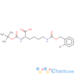 CAS No:47592-74-5 L-Lysine,N6-[[(2-bromophenyl)methoxy]carbonyl]-N2-[(1,1-dimethylethoxy)carbonyl]-