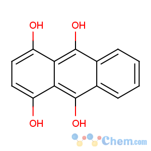 CAS No:476-60-8 anthracene-1,4,9,10-tetrol