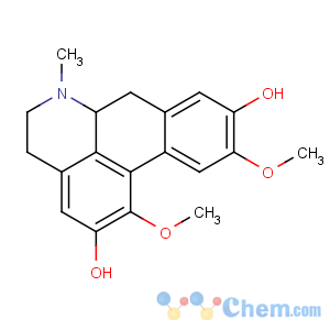 CAS No:476-70-0 (6aS)-1,10-dimethoxy-6-methyl-5,6,6a,7-tetrahydro-4H-dibenzo[de,<br />g]quinoline-2,9-diol