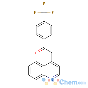 CAS No:476472-22-7 2-quinolin-4-yl-1-[4-(trifluoromethyl)phenyl]ethanone