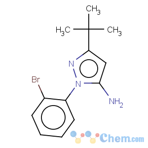CAS No:476637-04-4 2-(2-bromo-phenyl)-5-tert-butyl-2h-pyrazol-3-ylamine
