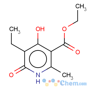 CAS No:477597-99-2 3-pyridinecarboxylic acid, 5-ethyl-1,6-dihydro-4-hydroxy-2-methyl-6-oxo-, ethyl ester (9ci)