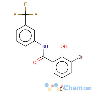 CAS No:4776-06-1 Benzamide,3,5-dibromo-2-hydroxy-N-[3-(trifluoromethyl)phenyl]-