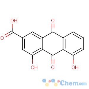 CAS No:478-43-3 4,5-dihydroxy-9,10-dioxoanthracene-2-carboxylic acid