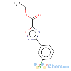 CAS No:478030-49-8 ethyl 3-(3-chlorophenyl)-1,2,4-oxadiazole-5-carboxylate