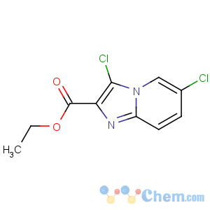 CAS No:478040-91-4 ethyl 3,6-dichloroimidazo[1,2-a]pyridine-2-carboxylate
