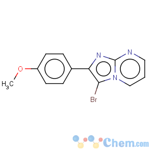 CAS No:478043-89-9 Imidazo[1,2-a]pyrimidine,3-bromo-2-(4-methoxyphenyl)-