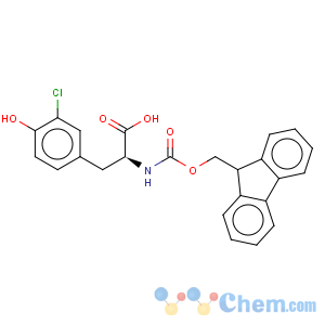 CAS No:478183-58-3 (s)-2-(((9h-fluoren-9-yl)methoxy)carbonylamino)-3-(3-chloro-4-hydroxyphenyl)propanoic acid