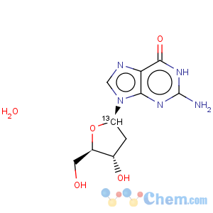 CAS No:478511-26-1 Guanosine-1'-13C,2'-deoxy-, monohydrate (9CI)