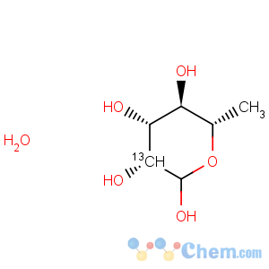 CAS No:478511-51-2 L-Mannose-2-13C,6-deoxy-, monohydrate (9CI)