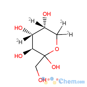 CAS No:478518-49-9 D-Fructose-4,5,6,6-C-d4(9CI)