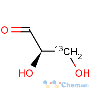 CAS No:478529-50-9 Propanal-3-13C,2,3-dihydroxy-, (2R)- (9CI)