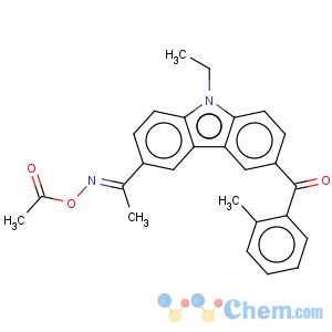 CAS No:478556-66-0 1-[9-ethyl-6-(2-methylbenzoyl)-9h-carbazol-3-yl]ethanone 1-(o-acetyloxime)
