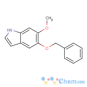 CAS No:4790-04-9 6-methoxy-5-phenylmethoxy-1H-indole
