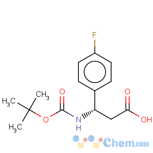CAS No:479064-88-5 Benzenepropanoic acid, b-[[(1,1-dimethylethoxy)carbonyl]amino]-4-fluoro-,(bS)-