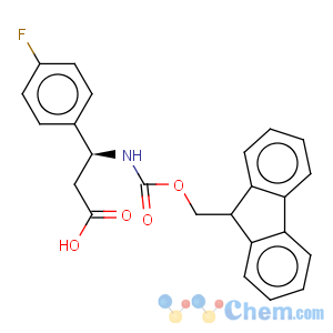 CAS No:479064-89-6 Benzenepropanoic acid, b-[[(9H-fluoren-9-ylmethoxy)carbonyl]amino]-4-fluoro-,(bS)-