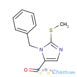 CAS No:479400-30-1 3-benzyl-2-methylsulfanylimidazole-4-carbaldehyde