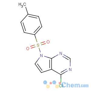 CAS No:479633-63-1 4-chloro-7-(4-methylphenyl)sulfonylpyrrolo[2,3-d]pyrimidine
