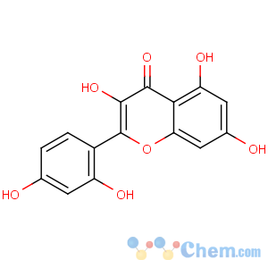 CAS No:480-16-0 2-(2,4-dihydroxyphenyl)-3,5,7-trihydroxychromen-4-one