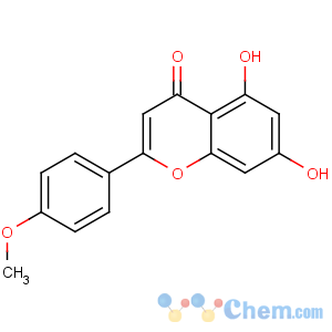 CAS No:480-44-4 5,7-dihydroxy-2-(4-methoxyphenyl)chromen-4-one