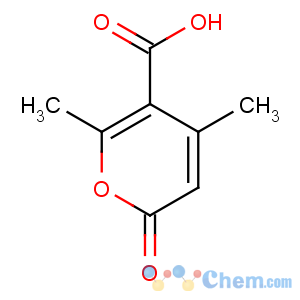 CAS No:480-65-9 2,4-dimethyl-6-oxopyran-3-carboxylic acid