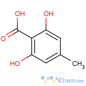 CAS No:480-67-1 2,6-dihydroxy-4-methylbenzoic acid
