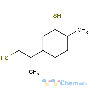 CAS No:4802-20-4 2-methyl-5-(1-sulfanylpropan-2-yl)cyclohexane-1-thiol