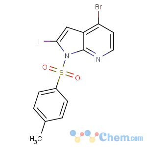 CAS No:480423-17-4 4-bromo-2-iodo-1-(4-methylphenyl)sulfonylpyrrolo[2,3-b]pyridine