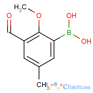 CAS No:480424-55-3 (3-formyl-2-methoxy-5-methylphenyl)boronic acid
